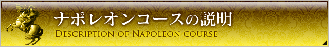 ナポレオンコースの説明